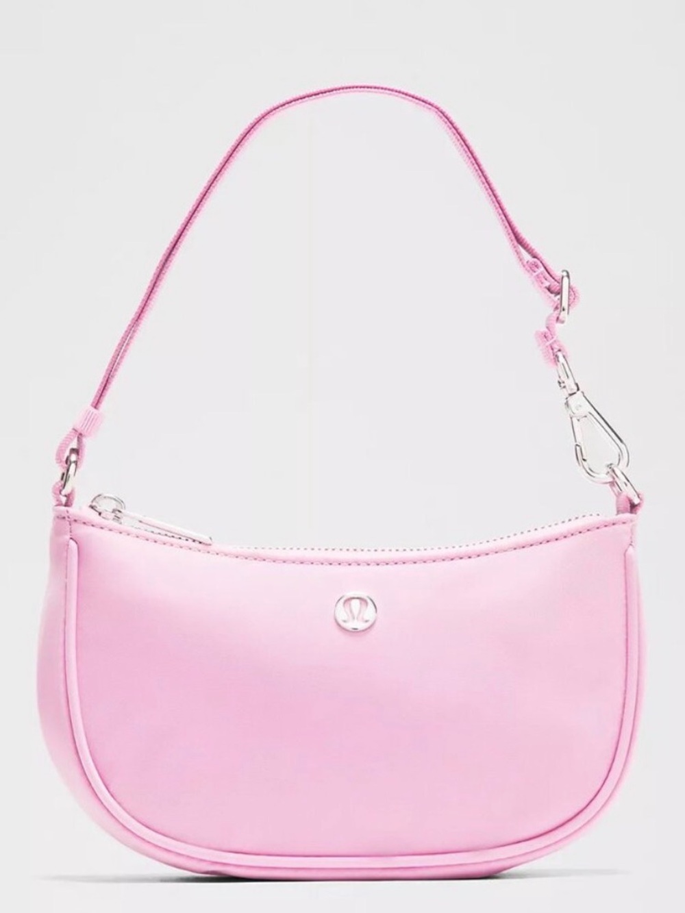 lululemon City Essentials Mini Shoulder Bag 1L, Pink frosting